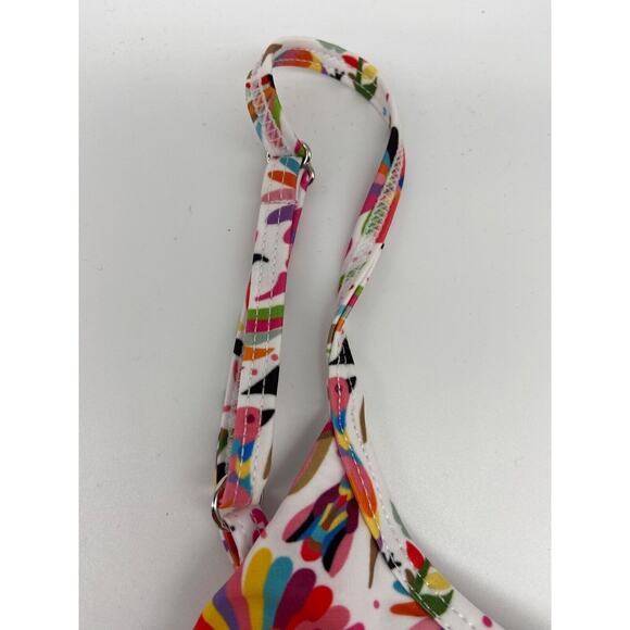 NWT‎ Verdelimon Swim Top Medium 286116 Izamal Printed Birds Wrap Strap $177 - Picture 8 of 16